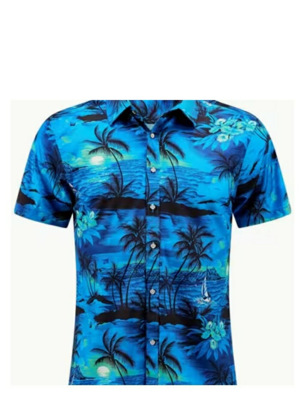 Mens Hawaiian Top